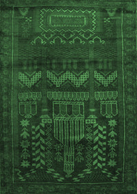 Persian Emerald Green Traditional Rug, tr2381emgrn