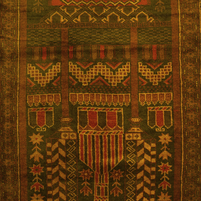 Persian Yellow Traditional Rug, tr2381yw