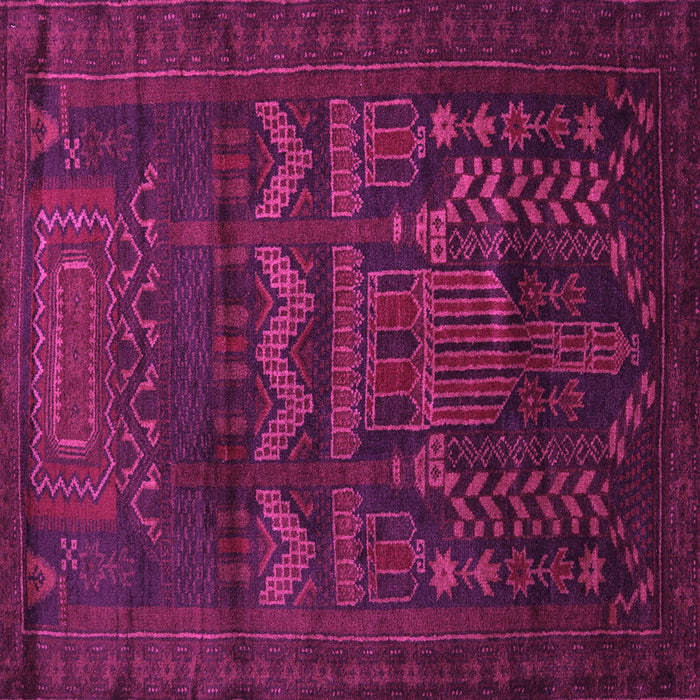 Square Persian Pink Traditional Rug, tr2381pnk