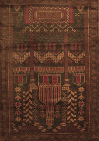 Persian Brown Traditional Rug, tr2381brn