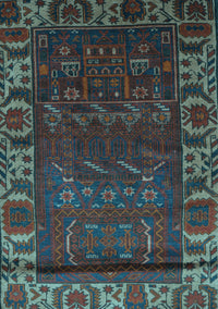 Persian Light Blue Traditional Rug, tr2382lblu