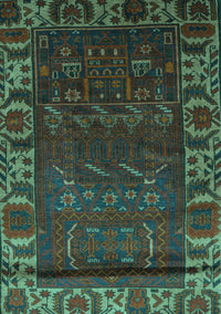 Persian Turquoise Traditional Rug, tr2382turq