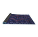 Sideview of Persian Blue Traditional Rug, tr2383blu