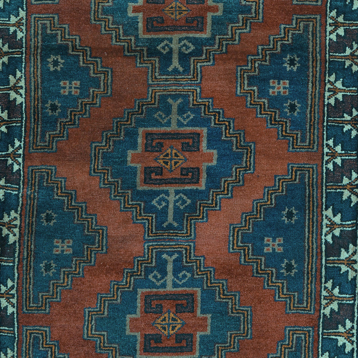 Persian Light Blue Traditional Rug, tr2383lblu