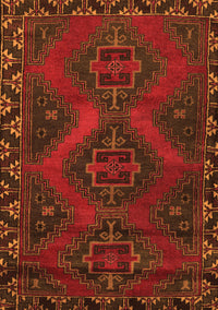 Persian Orange Traditional Rug, tr2383org