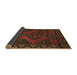 Sideview of Persian Brown Traditional Rug, tr2383brn