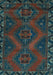 Machine Washable Persian Light Blue Traditional Rug, wshtr2383lblu