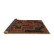 Sideview of Persian Brown Traditional Rug, tr2384brn