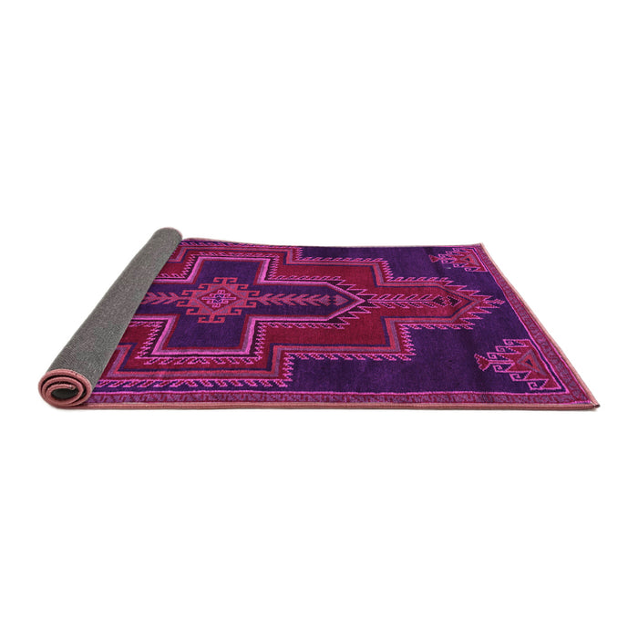 Sideview of Persian Pink Traditional Rug, tr2384pnk