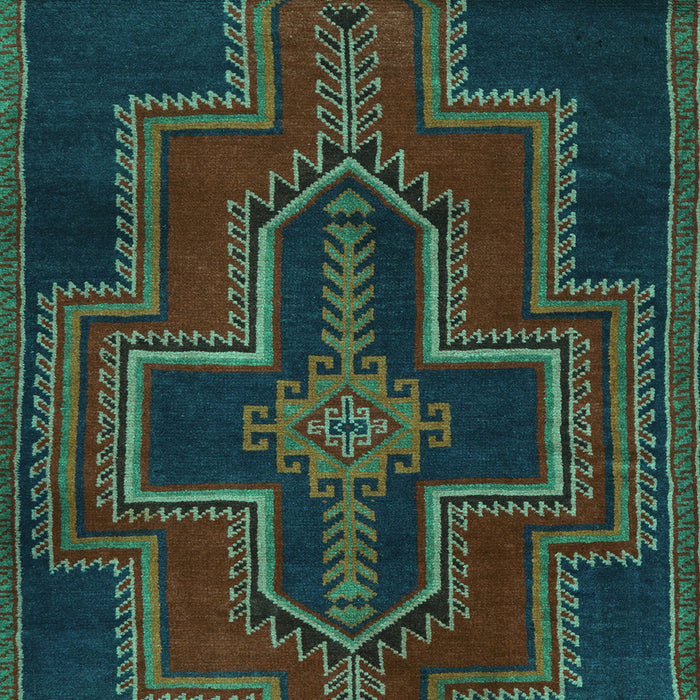 Persian Turquoise Traditional Rug, tr2384turq