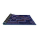 Sideview of Persian Blue Traditional Rug, tr2384blu