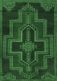 Persian Emerald Green Traditional Rug, tr2384emgrn