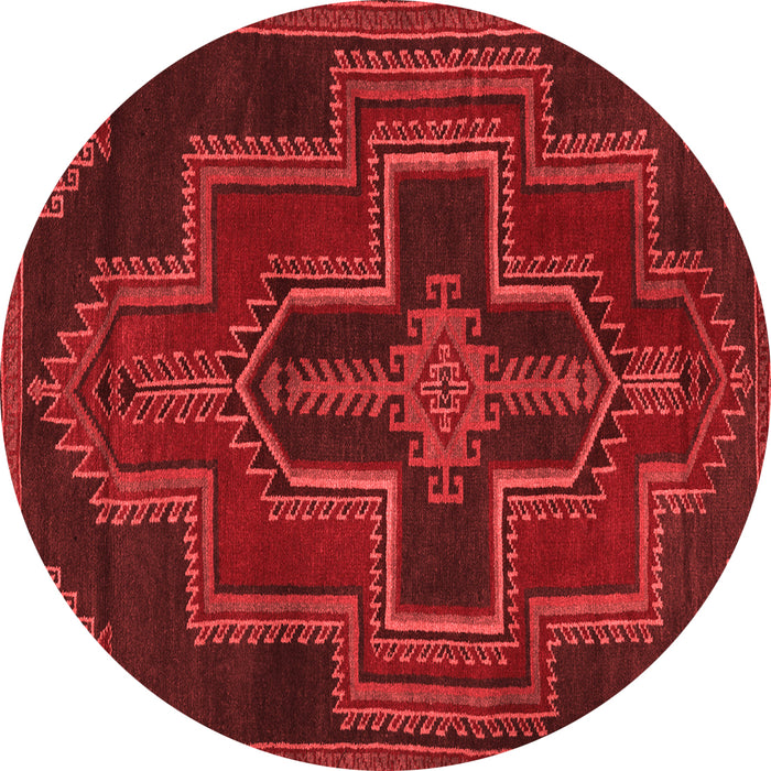 Machine Washable Persian Red Traditional Rug, wshtr2384red