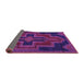 Sideview of Persian Purple Traditional Rug, tr2384pur