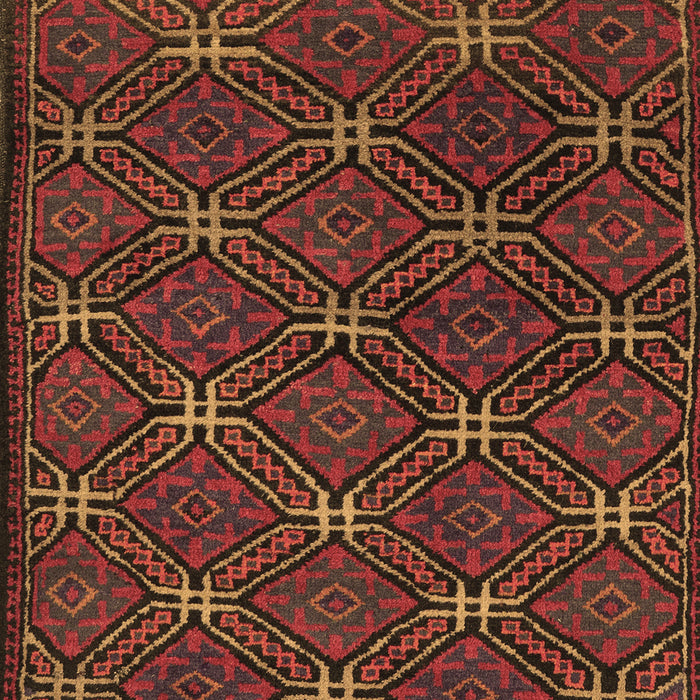 Southwestern Brown Country Rug, tr2385brn