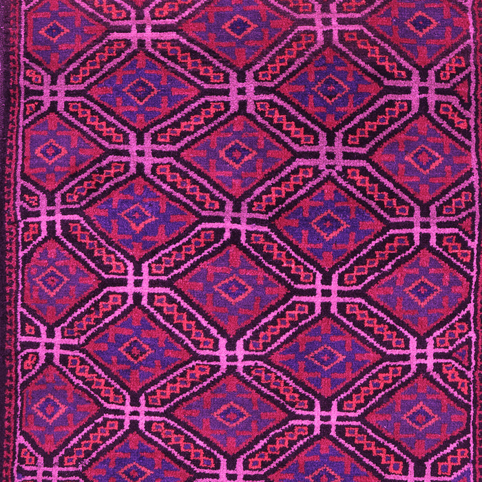 Machine Washable Southwestern Pink Country Rug, wshtr2385pnk