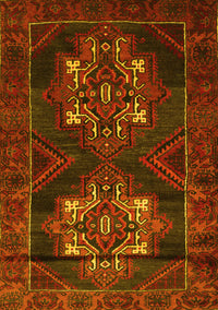 Persian Yellow Traditional Rug, tr2386yw