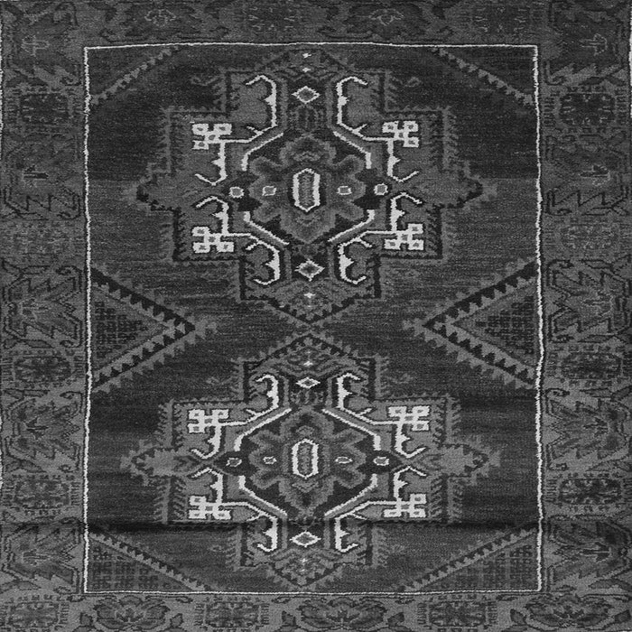 Serging Thickness of Persian Gray Traditional Rug, tr2386gry