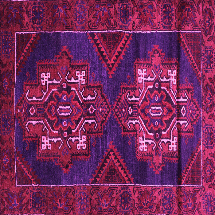 Square Persian Pink Traditional Rug, tr2386pnk