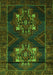 Persian Green Traditional Rug, tr2386grn