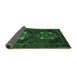 Sideview of Persian Emerald Green Traditional Rug, tr2386emgrn