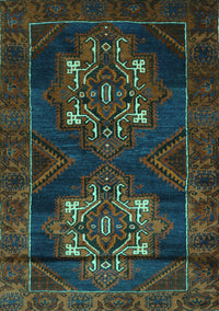 Persian Turquoise Traditional Rug, tr2386turq