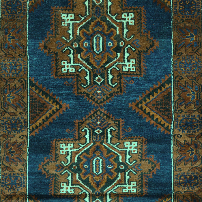 Persian Turquoise Traditional Rug, tr2386turq
