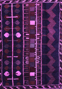 Southwestern Purple Country Rug, tr2387pur