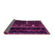 Sideview of Southwestern Pink Country Rug, tr2387pnk