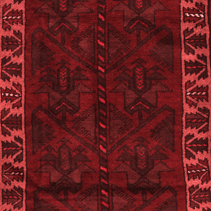 Machine Washable Persian Red Traditional Rug, wshtr2388red
