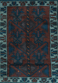 Persian Light Blue Traditional Rug, tr2388lblu