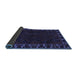 Sideview of Persian Blue Traditional Rug, tr2388blu