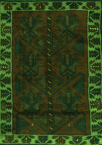 Persian Green Traditional Rug, tr2388grn