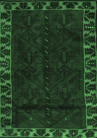 Persian Emerald Green Traditional Rug, tr2388emgrn