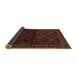 Sideview of Persian Brown Traditional Rug, tr2389brn