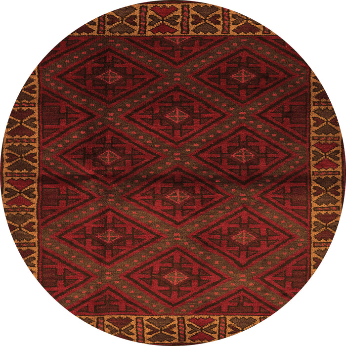 Machine Washable Persian Orange Traditional Area Rugs, wshtr2389org