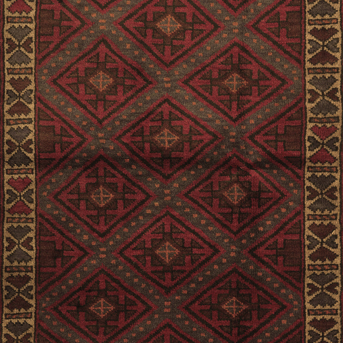 Persian Brown Traditional Rug, tr2389brn