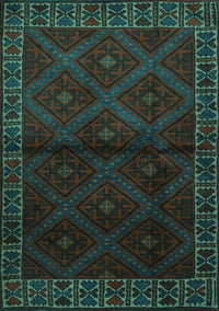 Persian Turquoise Traditional Rug, tr2389turq