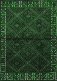 Persian Emerald Green Traditional Rug, tr2389emgrn