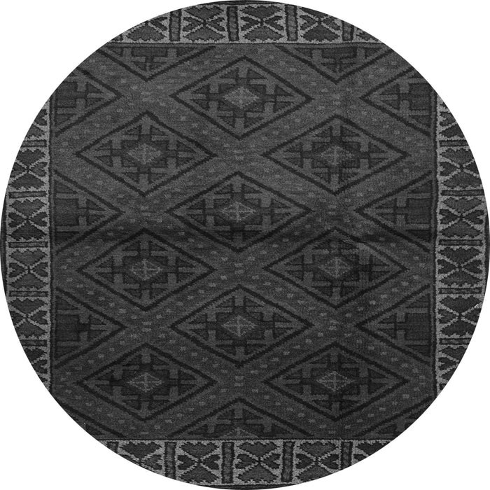 Machine Washable Persian Gray Traditional Rug, wshtr2389gry