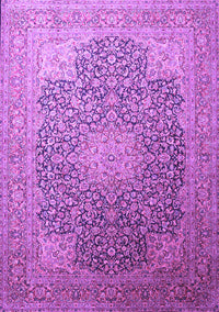 Medallion Purple Traditional Rug, tr238pur