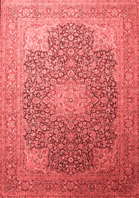 Medallion Red Traditional Rug, tr238red