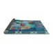 Sideview of Persian Light Blue Traditional Rug, tr2390lblu