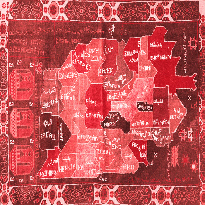 Persian Red Traditional Rug, tr2390red