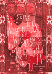 Persian Red Traditional Rug, tr2390red