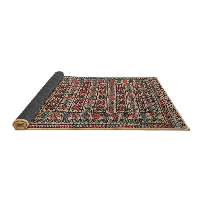 Sideview of Traditional Red Persian Rug, tr2391