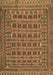 Machine Washable Persian Brown Traditional Rug, wshtr2391brn