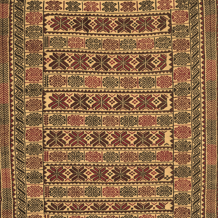 Machine Washable Persian Brown Traditional Rug, wshtr2391brn