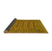 Sideview of Persian Yellow Traditional Rug, tr2391yw
