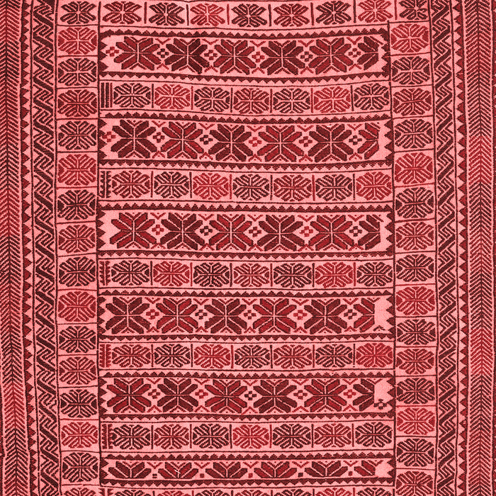 Machine Washable Persian Red Traditional Rug, wshtr2391red